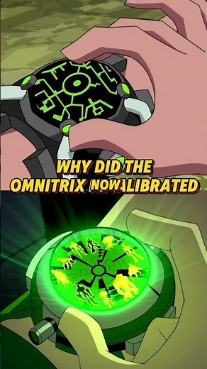 Why Did The Omnitrix Recalibrate In Ben 10 Alien Force #benten #omnitrix #alienx