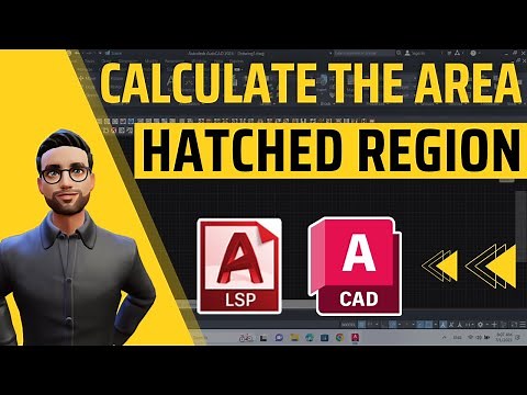 How to Quickly calculate a hatched area in AutoCAD using an AutoCAD Lisp