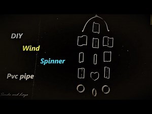 PVC Pipe Wind Spinner DIY Easy to make.