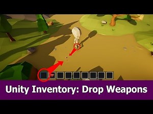 Unity Inventory : Drop Weapon