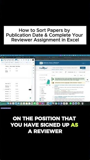 How to Sort & Screen Research Papers in Excel