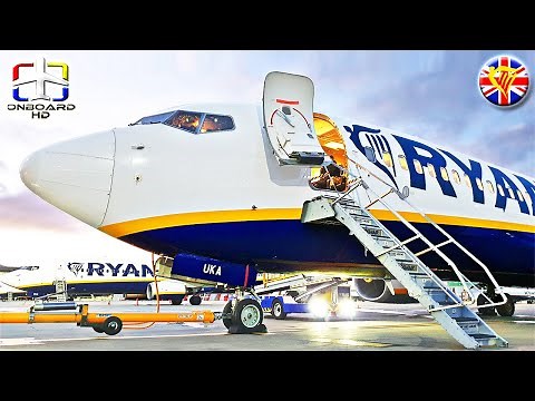 TRIP REPORT | First Time with RYANAIR UK! ツ | London to Frankfurt | RYANAIR Boeing 737