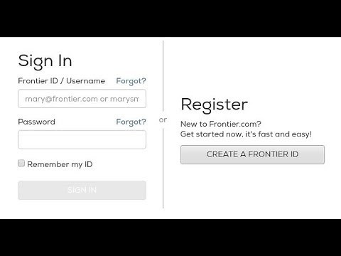 How to Create Frontier Email Account