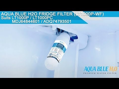 Replacement for LG LT1000P, MDJ64844601, ADQ74793501 Fridge Filters - Installation Instructions
