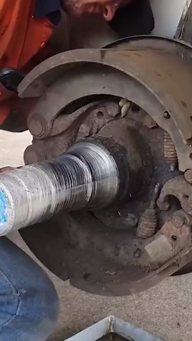 Brake Assembly and Engine Test in Progress