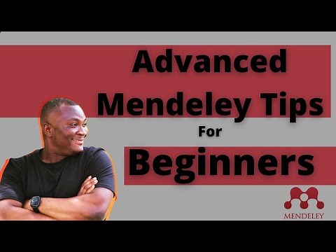 How to use Mendeley to manage references, citations, and PDFs like an advanced user