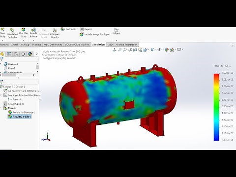 How to do Fatigue Analysis | Solidworks Beginner Tutorial