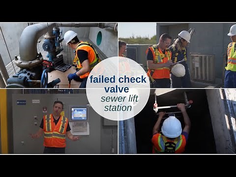 Diagnosing a Failed Check Valve at a Sewer Lift Station