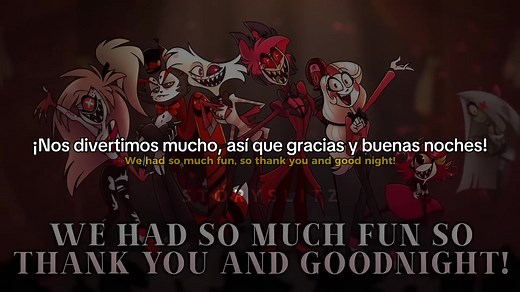 Thank You and Goodnight - Hazbin Hotel Pilot Cast | Sub Español