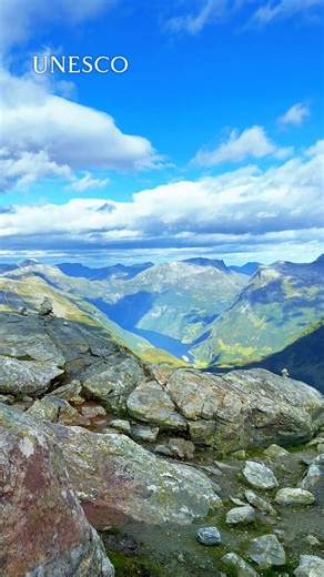 View from Dalsnibba Skywalk Café | UNESCO Geirangerfjord