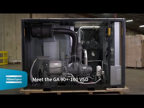 Meet the Atlas Copco GA 90+-160 VSD | Atlas Copco Compressors
