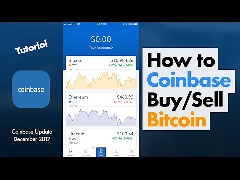 How to Use Coinbase App (Bitcoin)