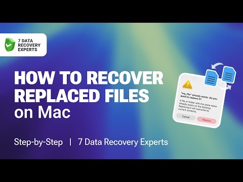 2025 Guide: How to Recover Replaced Files on Mac Quickly
