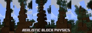 Realistic Block Physics - реалистичная физика блоков [1.20.6] [1.19.4] [1.18.2] [1.16.5] [1.15.2] [1.14.4] [1.12.2]