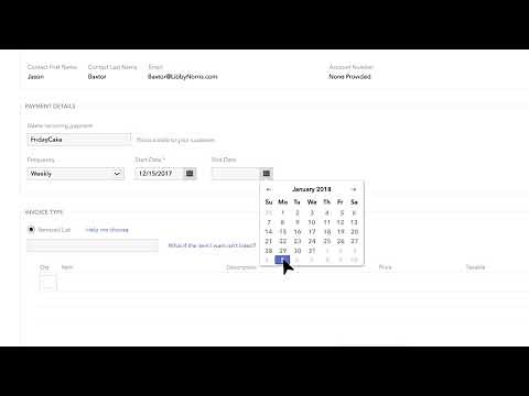 QuickBooks Desktop Payments Set Up Recurring Payments