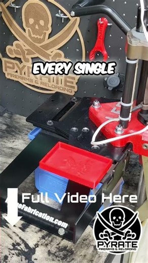 Perfect Press Height for Reloading #shorts