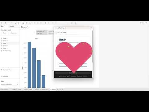 Creating a Story with Data in Tableau