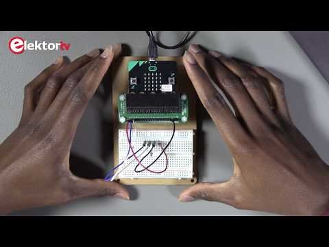 How to use the BBC micro:bit on board accelerometer