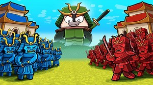 Samurai Japan MAP WARS! (Minecraft)