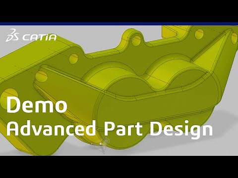 CATIA 3DEXPERIENCE | Advanced Part Design