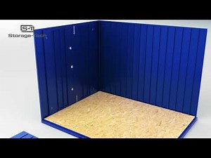 Storage-Tech Flat Pack Container Example