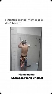 OldschoolEmpire | Meme‘s & Funny Videos on Instagram: "**🧴 Shampoo Prank (Original Video)** The **“Shampoo Prank“** is a viral classic that never fails to deliver laughs. In this prank, someone adds extra shampoo onto a person’s head while they’re washing their hair, causing confusion as they can’t figure out why the shampoo won’t rinse out. This hilarious prank has become a staple of internet humor, leaving both the victims and viewers laughing at the absurdity. **📖 Storyline:** In the origin