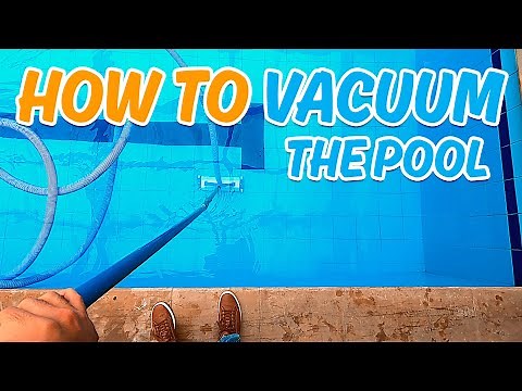 HOW TO VACUUM THE POOL STEP BY STEP | SECRETS TO DO IT MUCH EASIER.