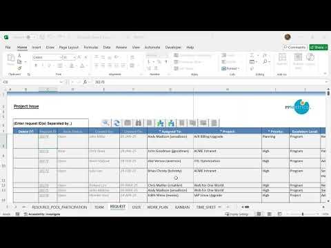 Excel Interface (XLI) for OpenText PPM - Personalized Data Management