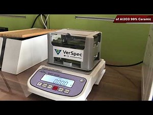 How to test ceramic material density
