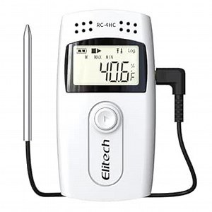 Elitech Digital Temperature Data Logger Medical Refrigerator Thermometer Vaccine Fridge Temperature Monitor, RC-4, 10 Pack: Amazon.com: Industrial & Scientific