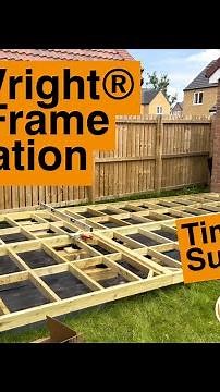 How To Install DeckWright® QuickFrame Decking Sub-Frame