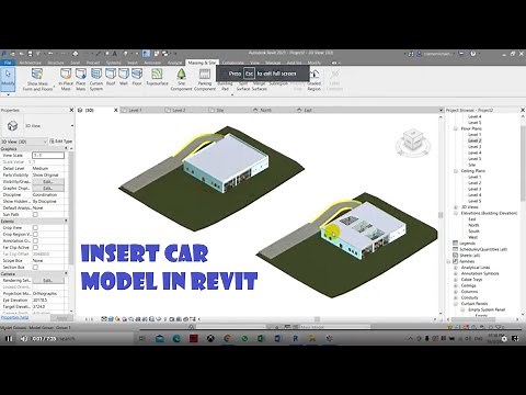 Insert Car Model In Revit