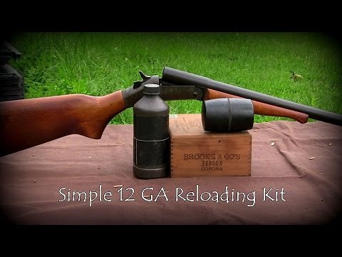 Simple 12GA Reloading Kit