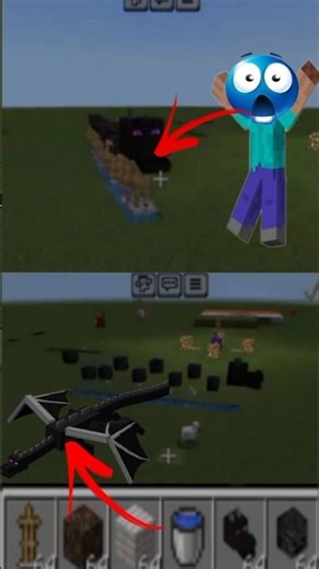 Minecraft⚔️ Dragon build hack😈 #minecraft #shorts