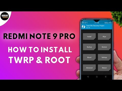 Redmi Note 9 Pro Install TWRP and ROOT