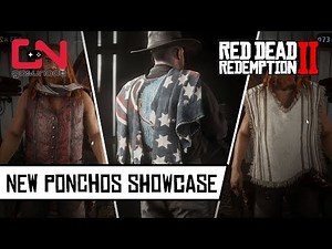 New Long Ponchos Showcase - RDR2 Online Moonshiners