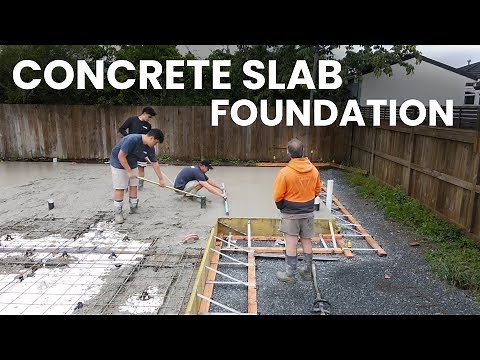 Concrete Slab Foundation Breakdown