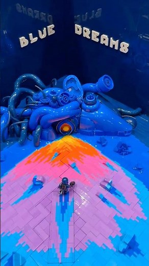 Blue Dreams — Stunning LEGO Creation at Bricktastic 2025