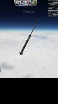 Testing During a Rain Storm | KERBAL SPACE PROGRAM | RP-1 #ksp #short #kerbalspaceprogram