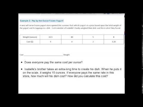 Math 7: Module 1 Lesson 1 Video