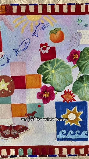 Edible Flowers: Create Stunning DIY Art with Plaster