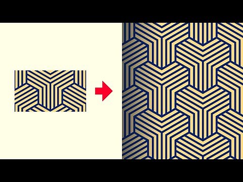 Illustrator Line Pattern Tutorial | Repeatable & Seamless