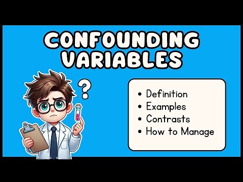 Confounding Variables: Definition & Examples (3 Minute Explanation)