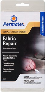 Permatex Fabric Upholstery Carpet Clothing Furniture Repair Kit (25247)