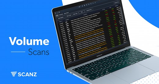 Scanning for Stocks With Abnormal Volume in Scanz - Scanz