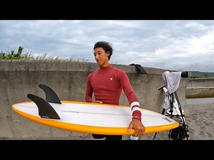 【消える波？？】日本のよくある小波でグングン加速！このボードで決まりです！