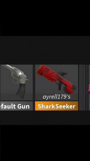 my brother just got a shark seeker in mm2