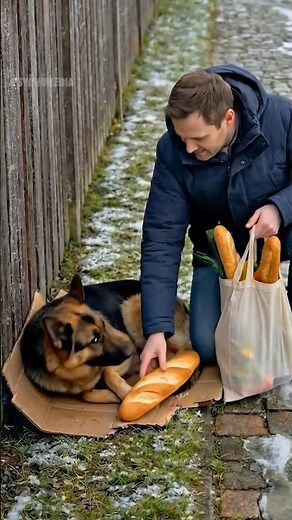 German Shepherd Saves the Day for the Young Man #germanshepherd