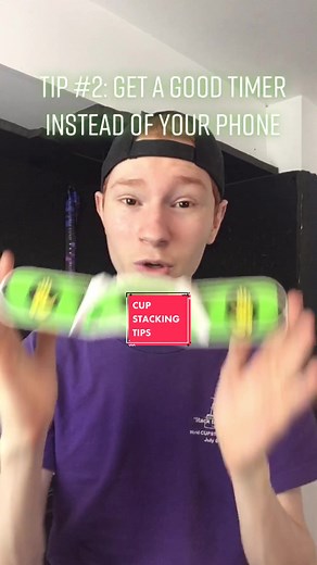 CUP STACKING TIPS FOR BEGINNERS