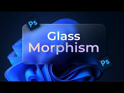 Glassmorphism Design Tutorial in Photoshop (Beginner Friendly)